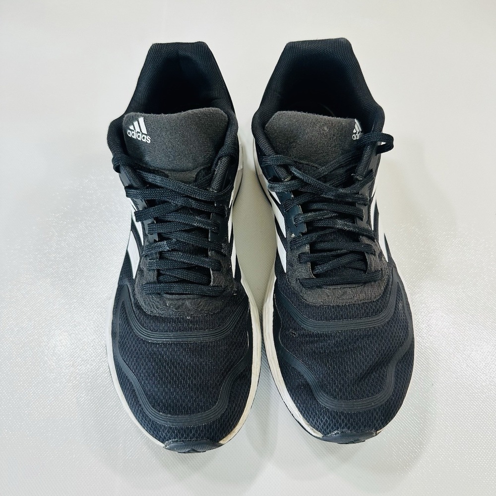 Adidas Boys Size 6 Shoes Black / White - Picture 2 of 9